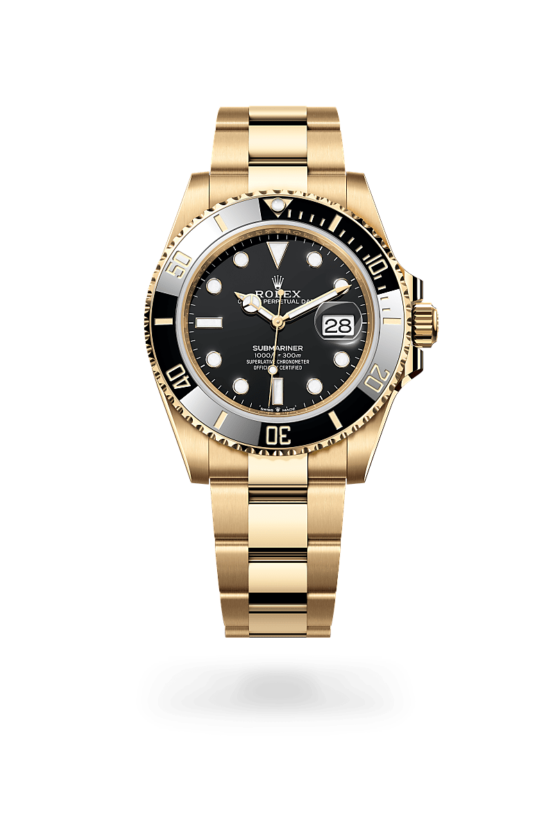 Rolex Submariner Date 18 kt yellow gold, M126618LN-0002